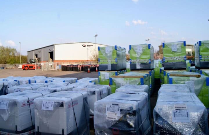 Supplying 386 generators to power humanitarian efforts in Ukraine